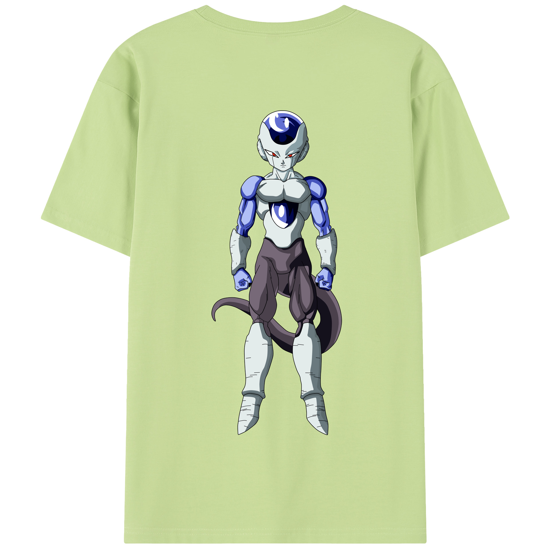 （画像用） ドラゴンボール フリーザ DRAGON BALL Frieza 綿100％半袖Tシャツ（背面プリント）